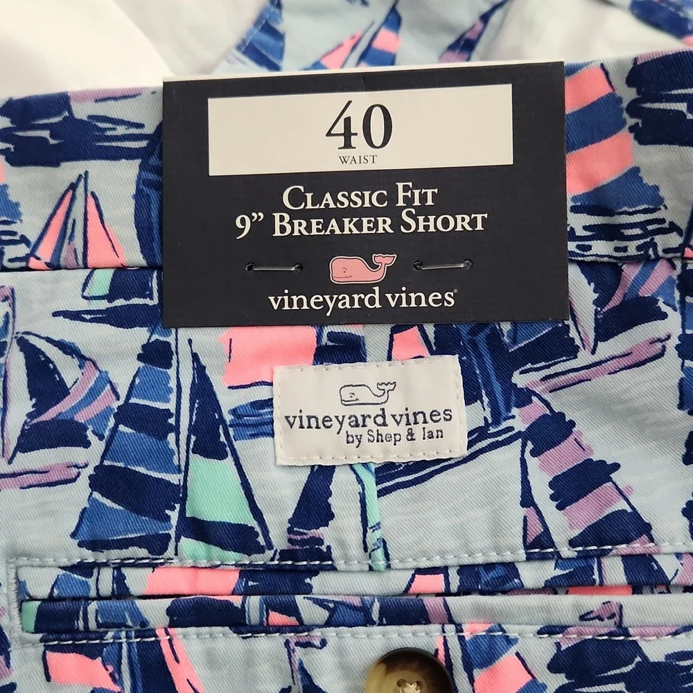 NWT Vineyard Vines Sailboat Breaker shorts - Picture 5 of 5